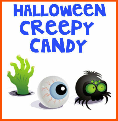 Creepy Scary Halloween Candy