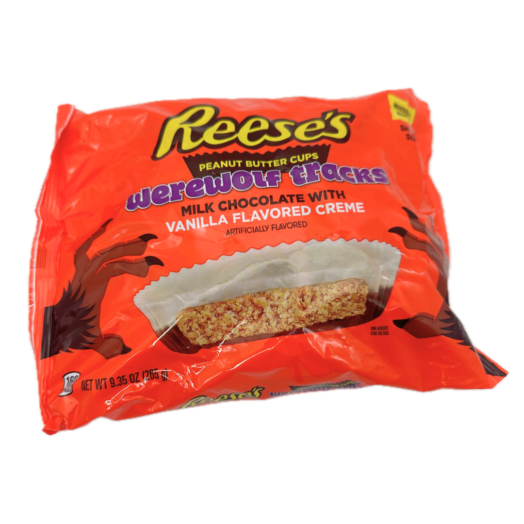 Reese's Werewolf Tracks Snack Size Peanut Butter Cups - 9.35oz