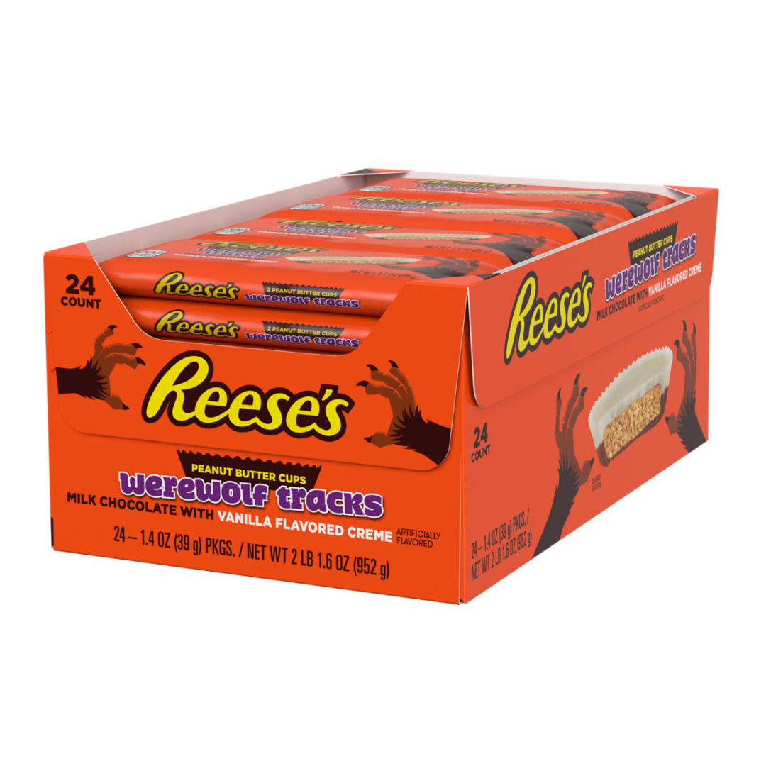 Reese's Werewolf Tracks Peanut Butter Cups - 1.4oz / 24ct