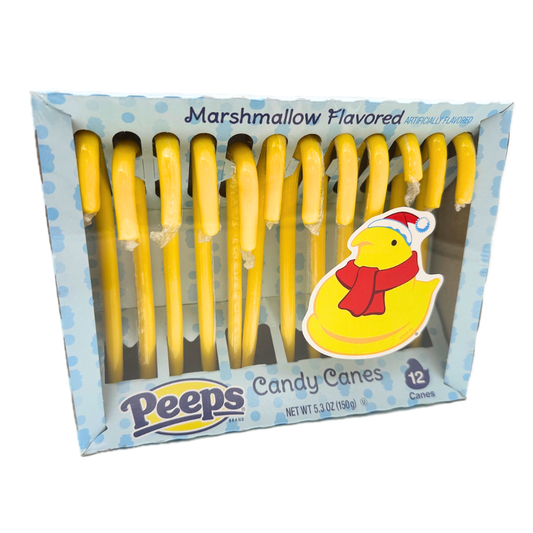 PEEPS Marshmallow Flavored Candy Canes - 5.3oz / 12ct
