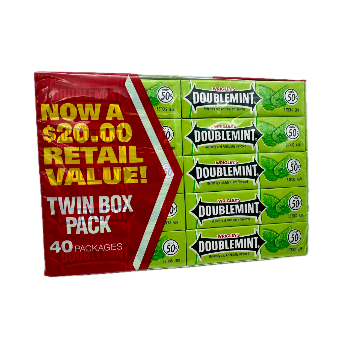 Wrigley's Doublemint Gum - 5pc / 40ct