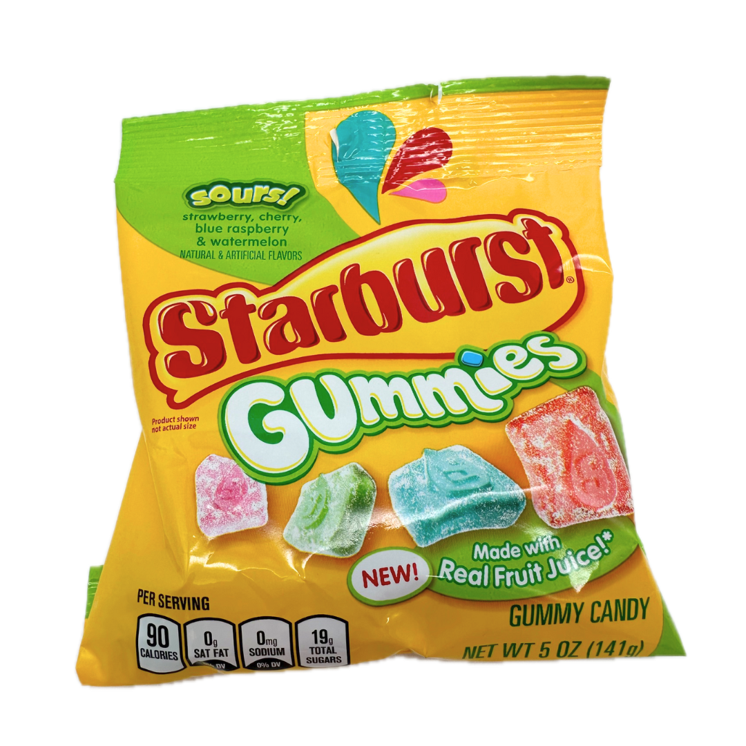 Starburst Sours Gummies. - 5oz