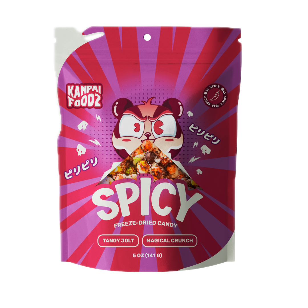Kanpai Freeze Dried Spicy Candy - 5oz