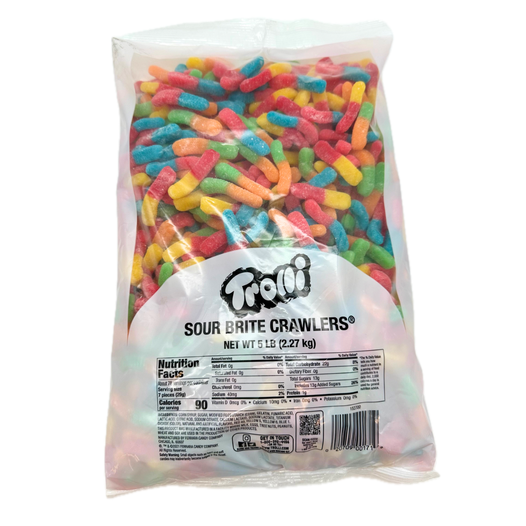 Trolli Sour Brite Crawlers - 5lb