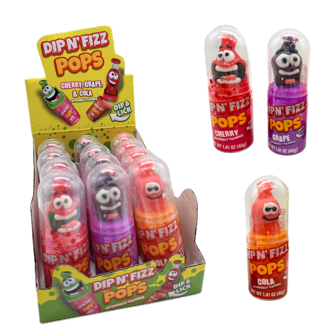 Dip N' Fizz Pops - 1.41oz / 12ct