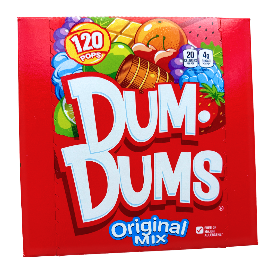 Dum Dums Original Mix Lollipops - 120ct