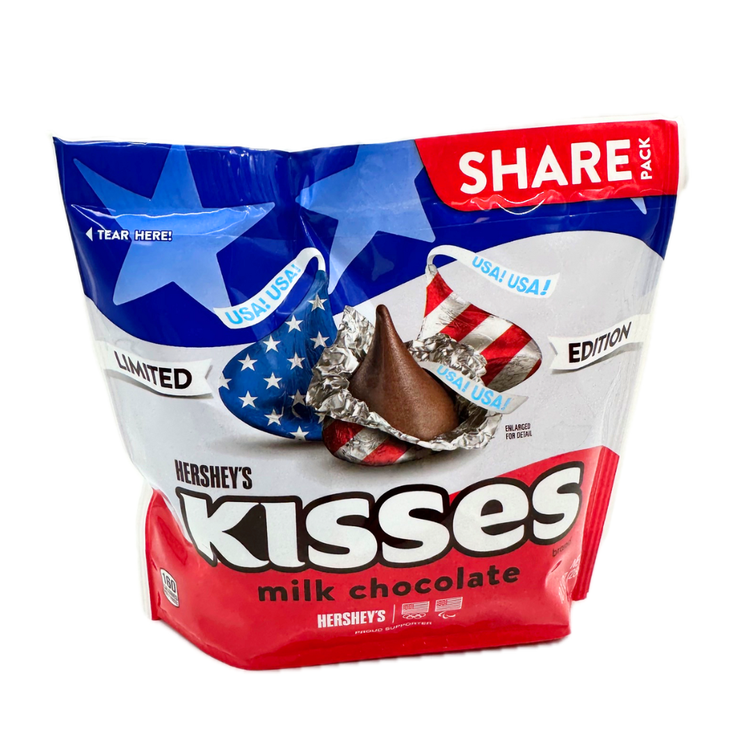 HERSHEY'S Patriotic Milk Chocolate Kisses - 10.1oz