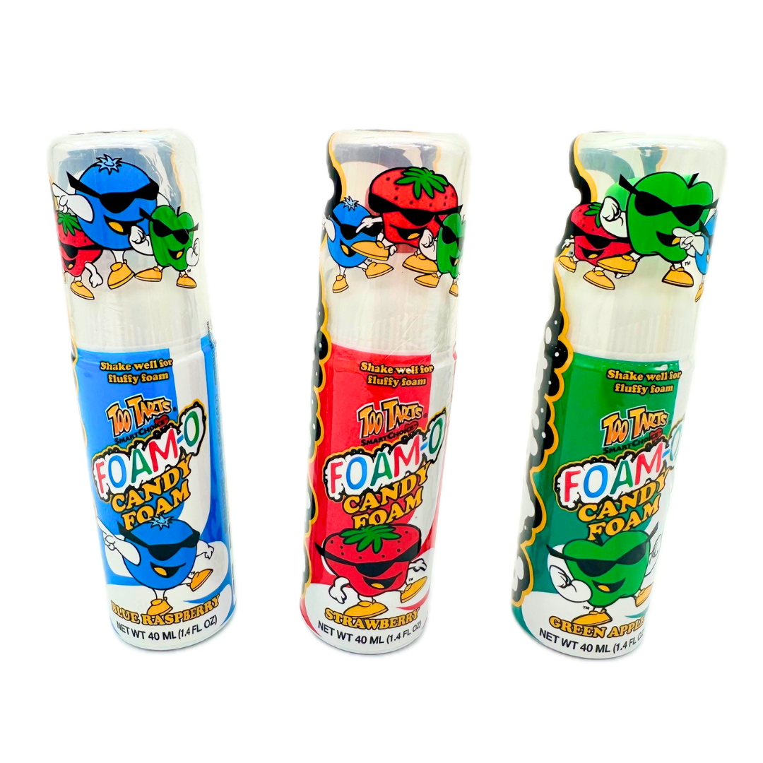 Too Tarts Foam-O Candy Foam - 1.4oz / 12ct