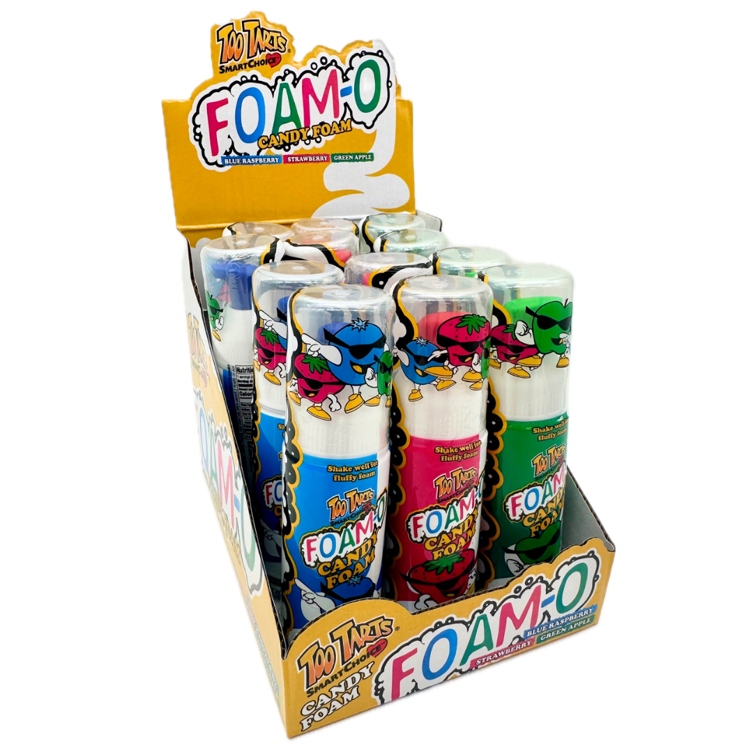 Too Tarts Foam-O Candy Foam - 1.4oz / 12ct