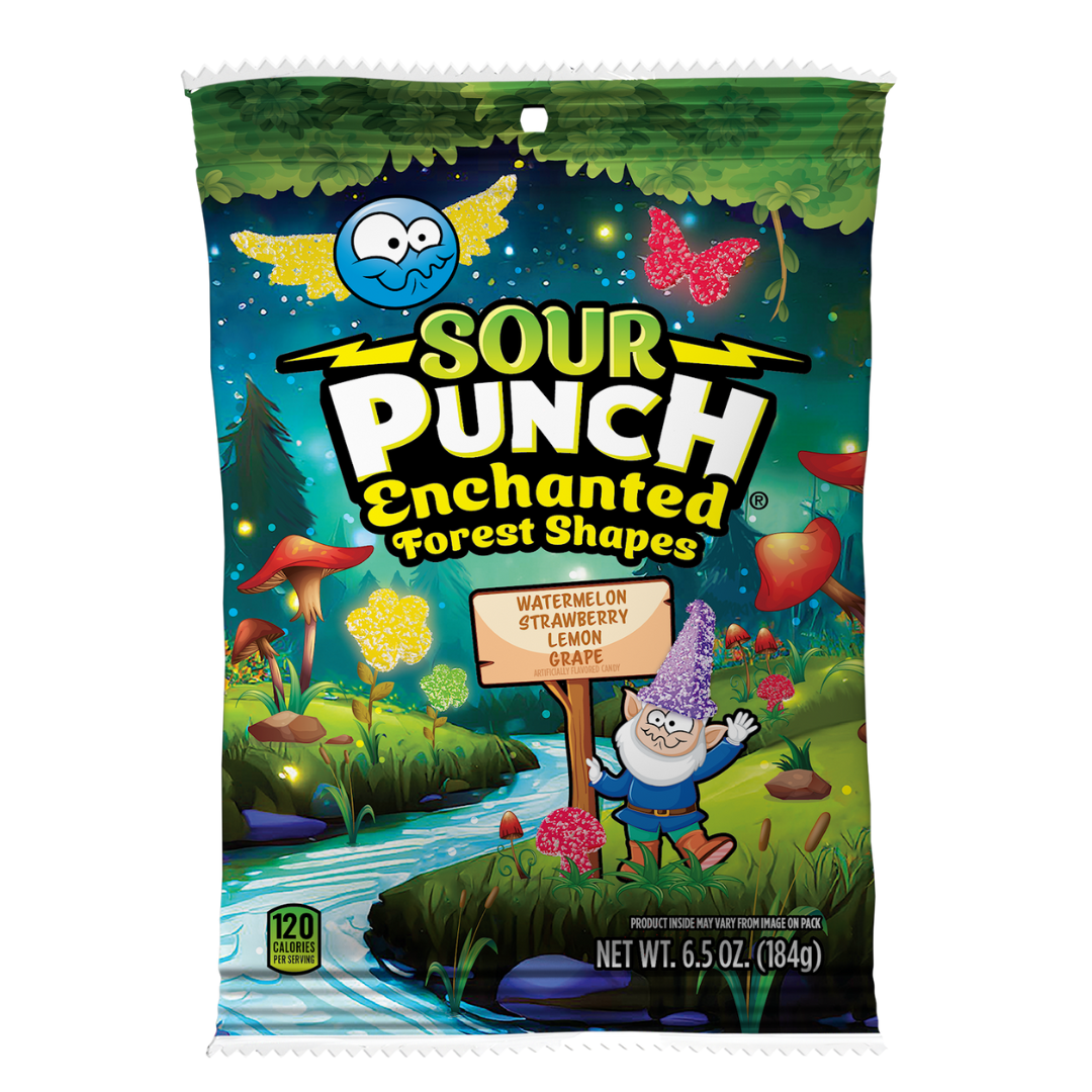 Sour Punch Enchanted Forest Shapes - 6.5oz