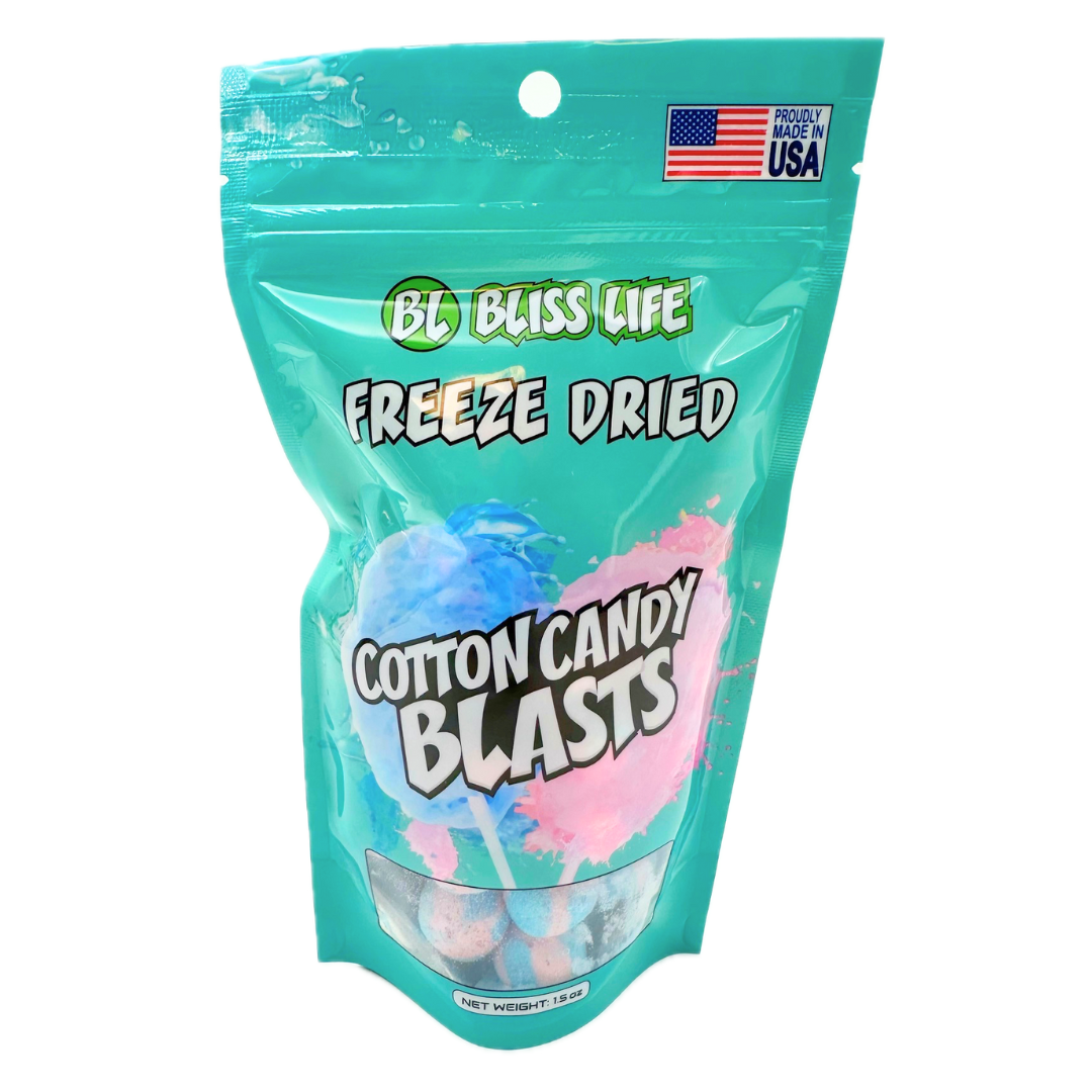 Bliss Life Freeze Dried Cotton Candy Blasts - 1.5oz