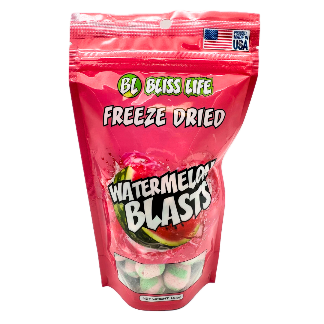 Bliss Life Freeze Dried Watermelon Blasts - 1.5oz