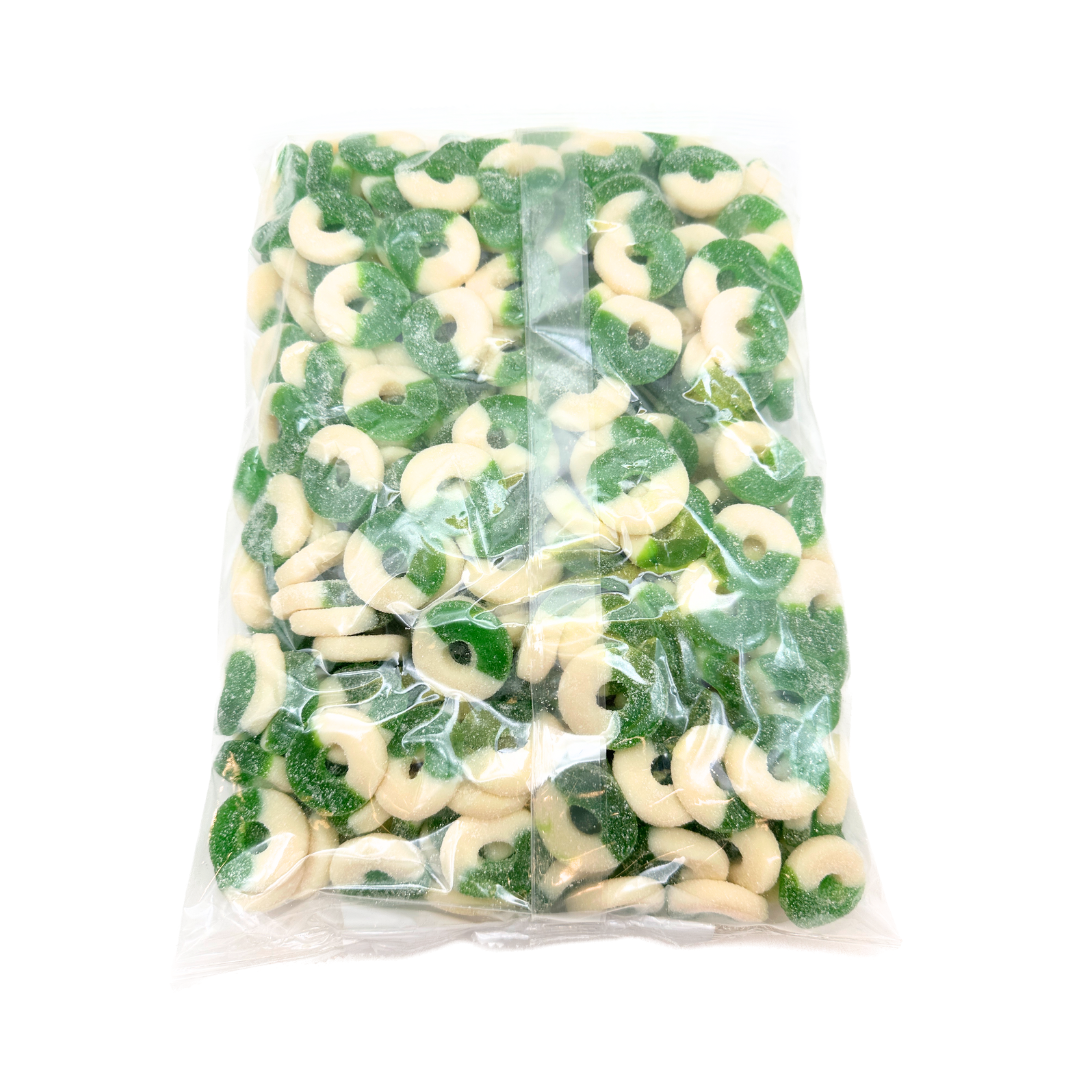 Gummi Apple Rings - 4.5lb