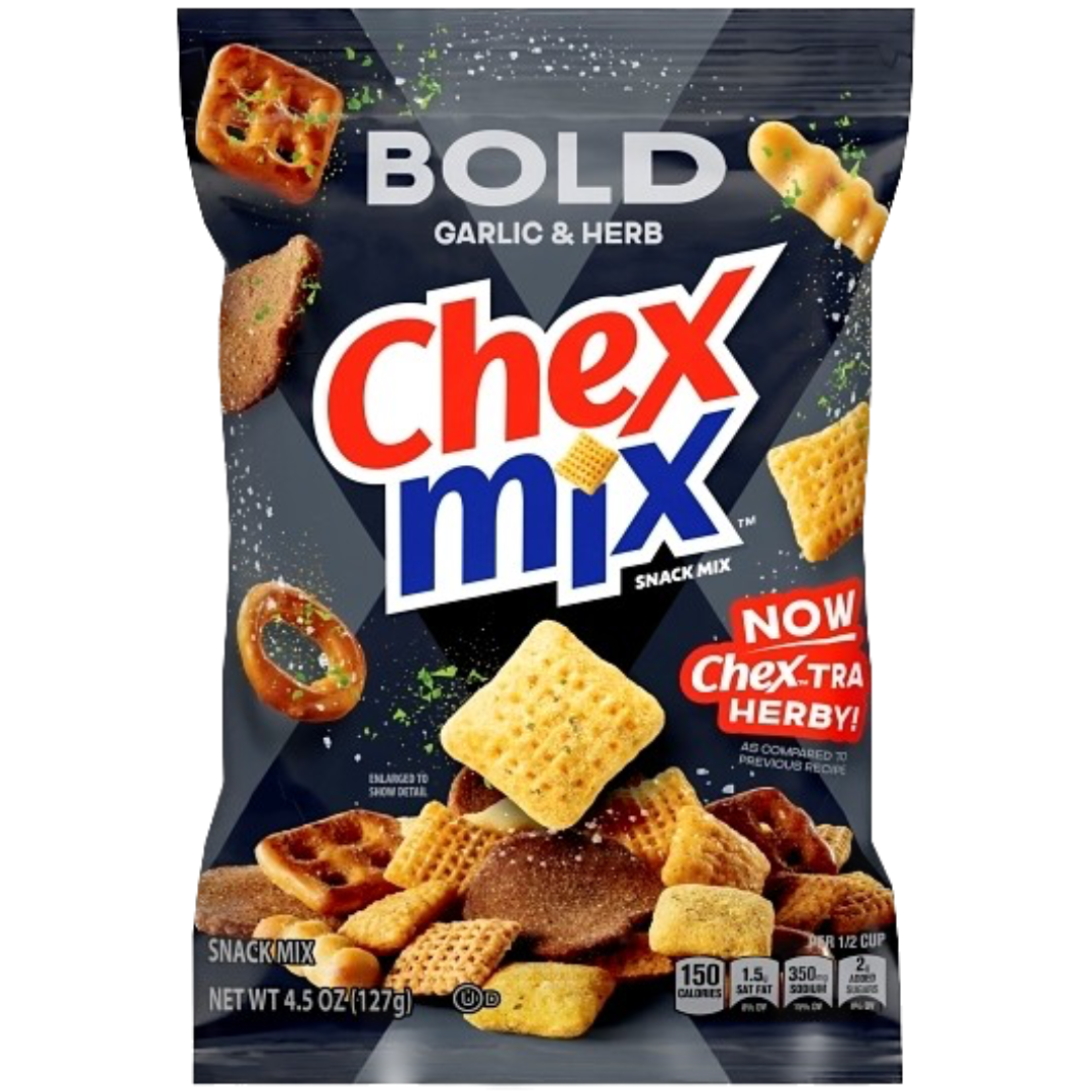 Chex Mix Bold Garlic & Herb - 4.5oz