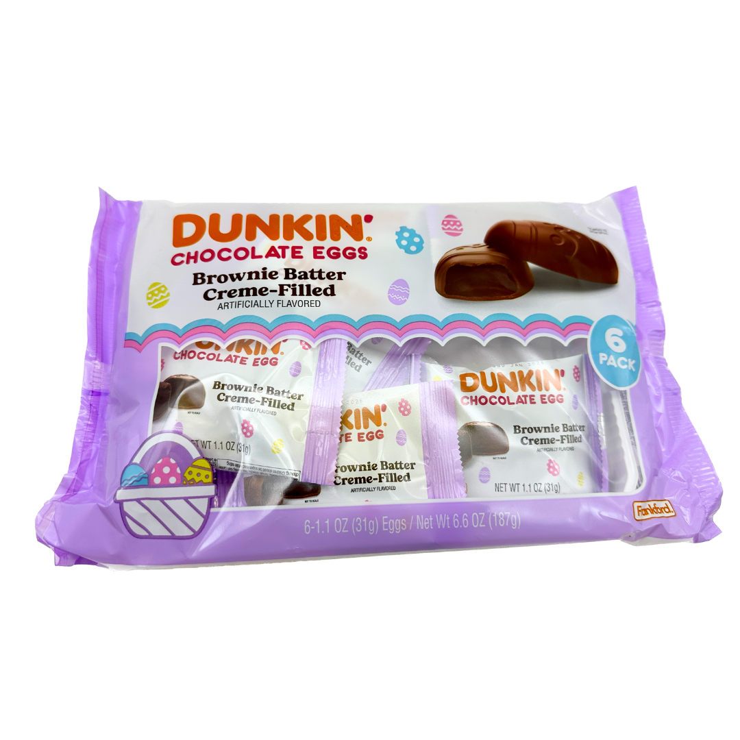 Dunkin' Brownie Batter Creme-Filled Eggs - 6ct / 6.6oz