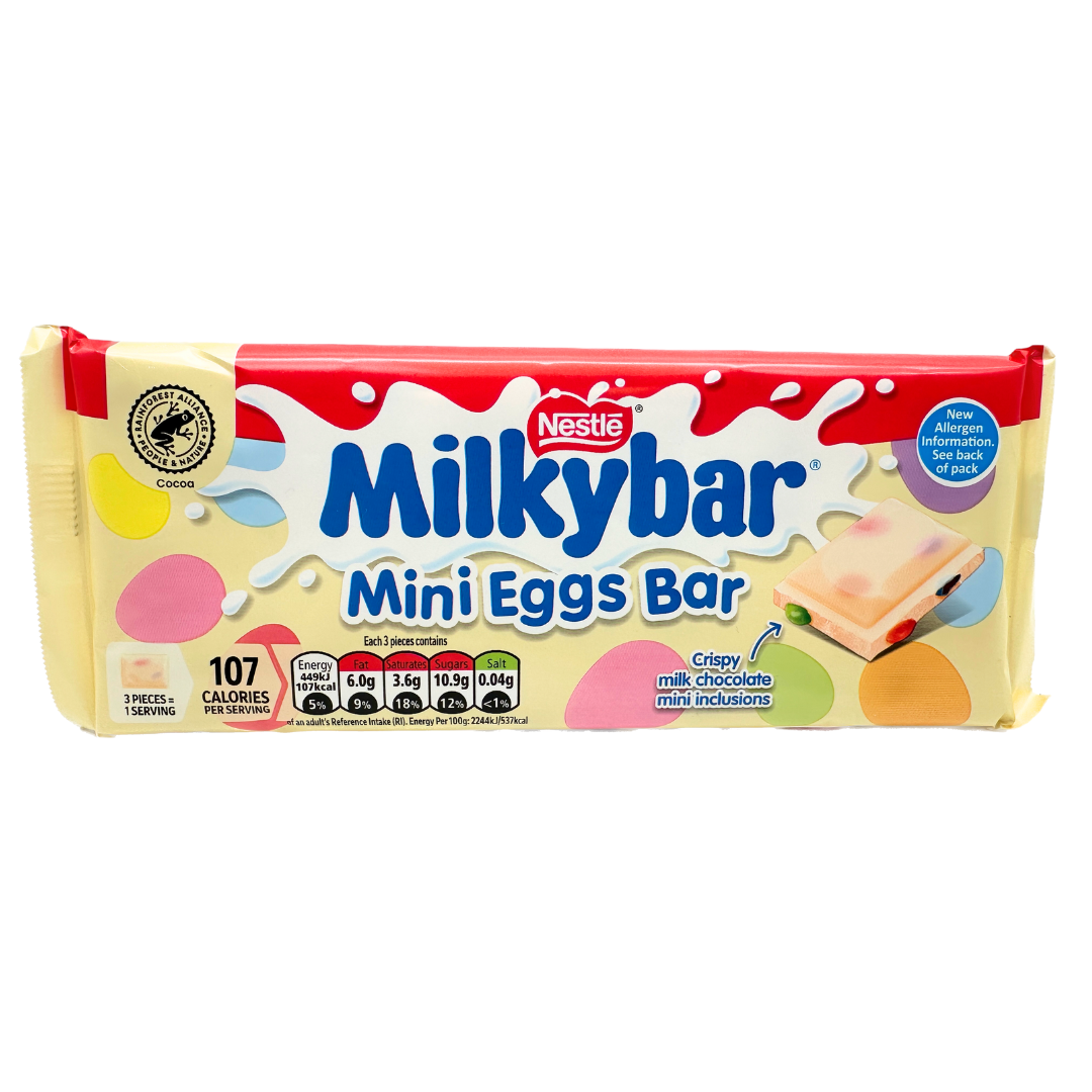 Nestle Milkybar Mini Eggs Bar - 100g