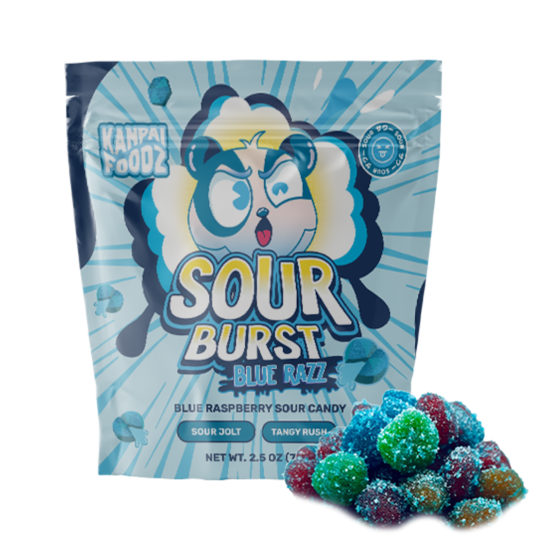 Kanpai Sour Burst Blue Razz - 2.5oz