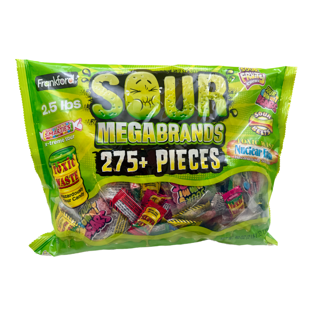 Sour MegaBrands 275 Piece Halloween Candy Mix