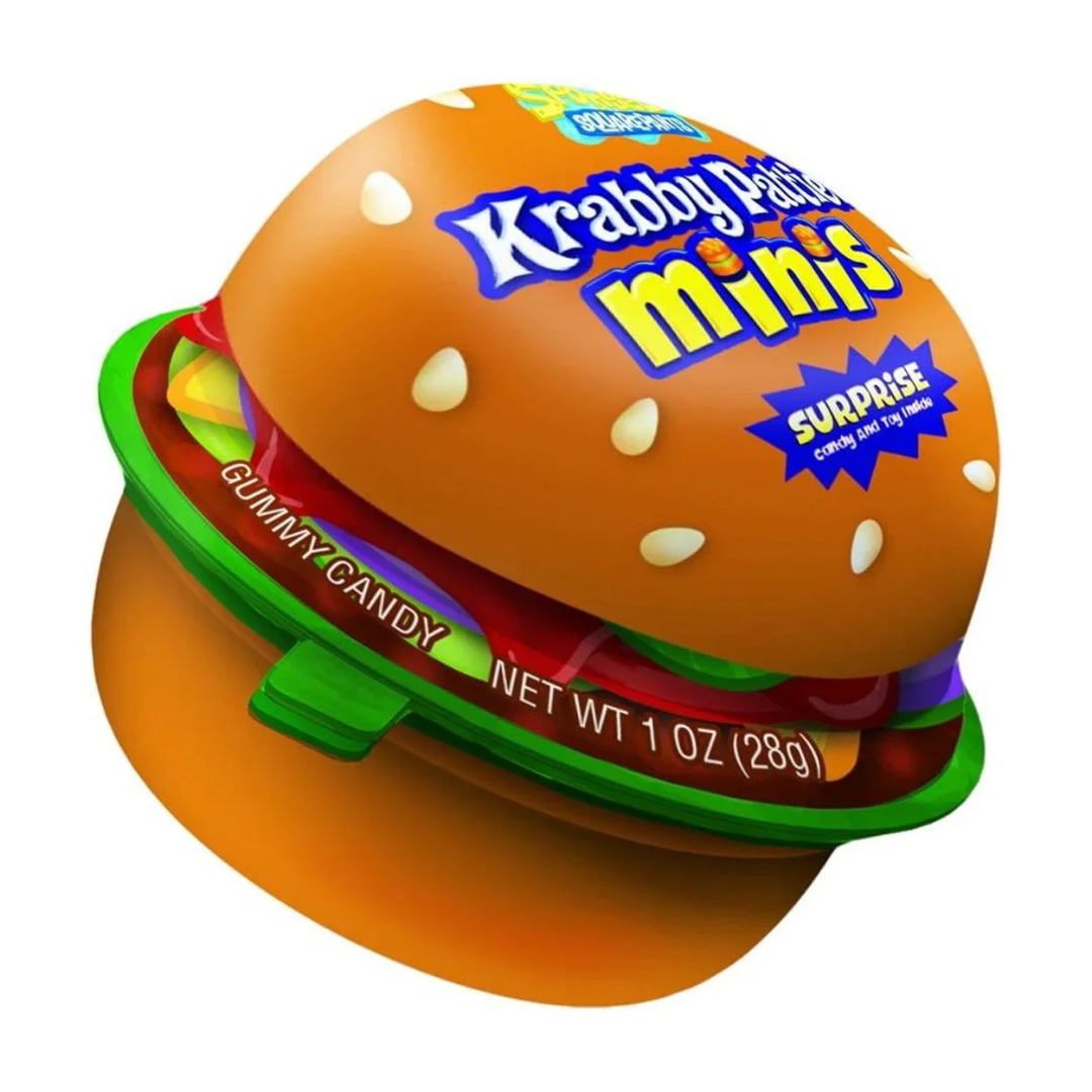SpongeBob SquarePants Krabby Patties Minis Toy Surprise - 1oz / 6ct