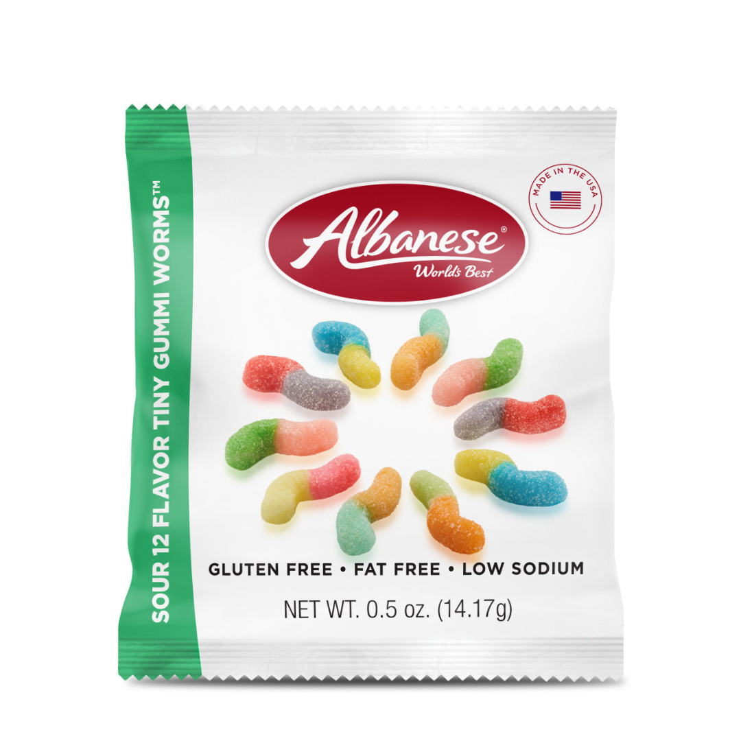 Albanese Sweet & Sour Monster Gummes - 22.5oz / 45ct