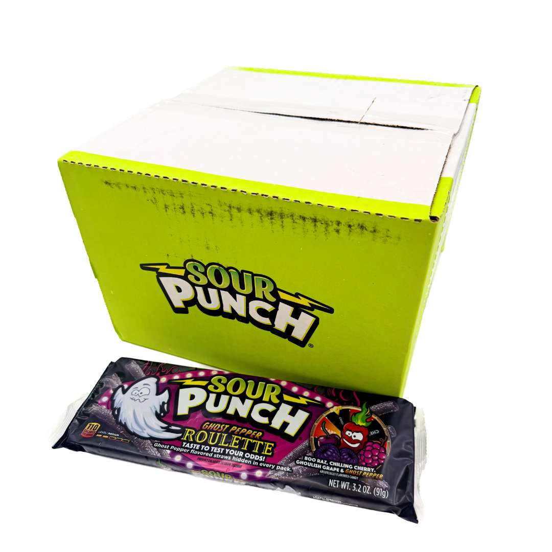 Sour Punch Ghost Pepper Roulette - 3.2oz / 24ct