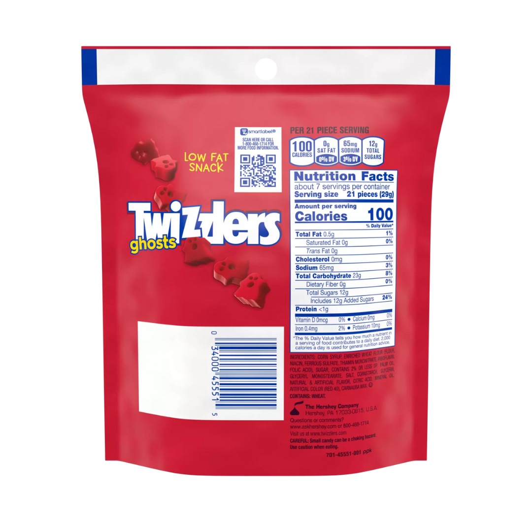 Twizzlers Cherry Ghosts - 7.1oz