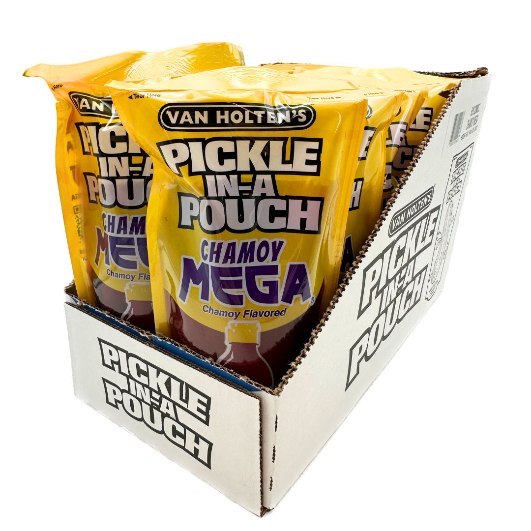 Van Holten's Mega Chamoy Pickle in a Pouch - 12ct