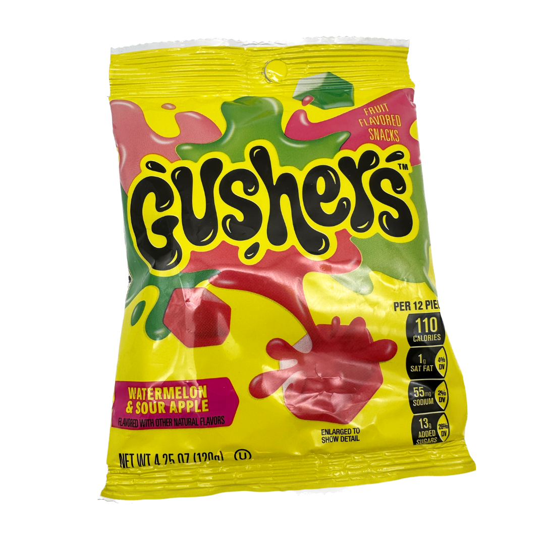 Gushers Watermelon and Sour Apple - 4.25oz