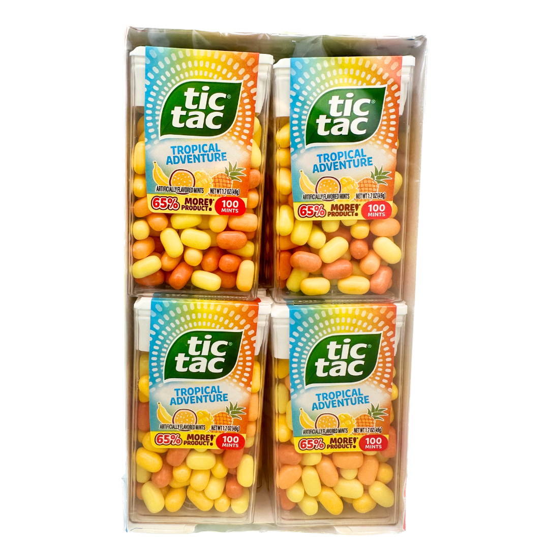 Tic Tac Tropical Adventure - 1.7oz / 12ct