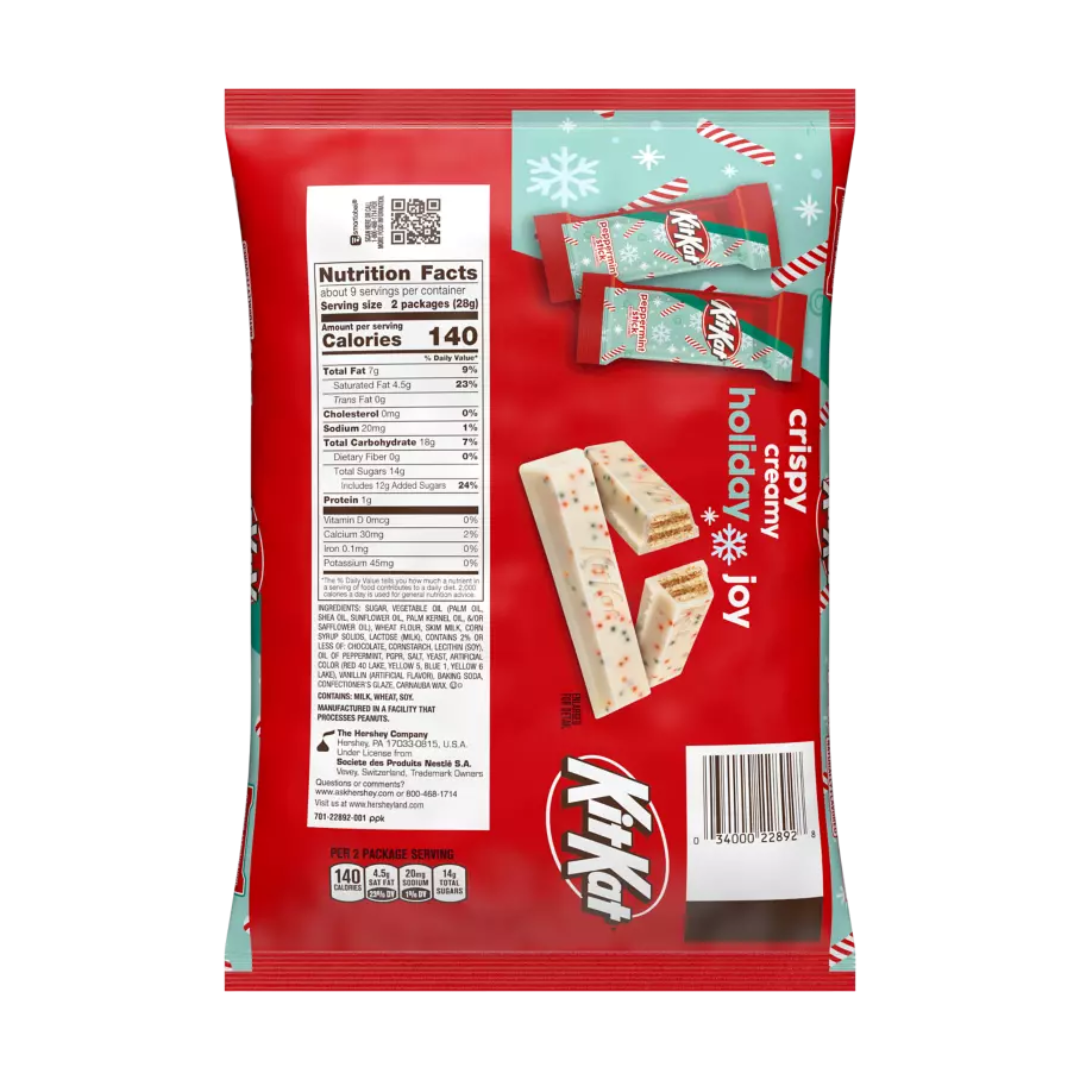 Kit Kat Snack Size Peppermint Sticks - 8.8oz