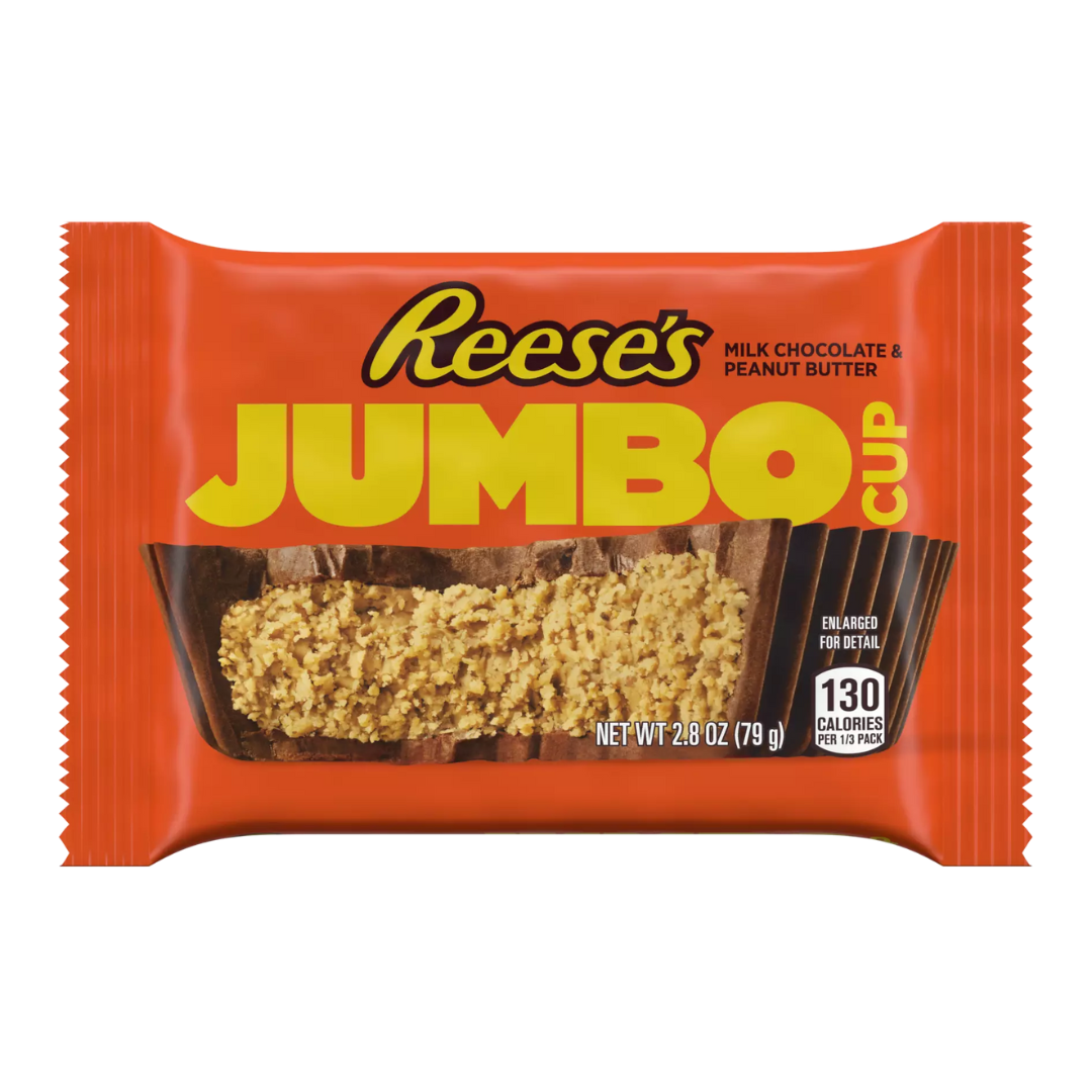 Reese's Jumbo Peanut Butter Cups - 2.8oz / 24ct