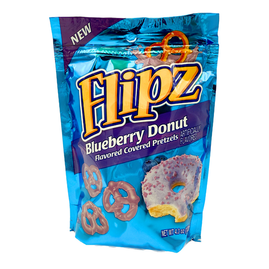 Flipz Blueberry Donut Pretzels - 4.3oz