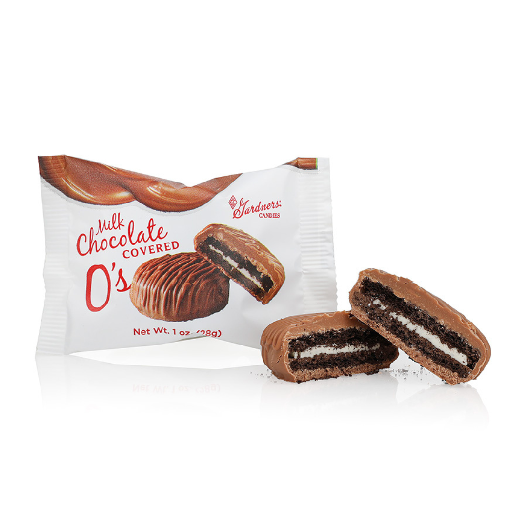 Gardners Milk Chocolate Covered O's - 1oz / 36ct