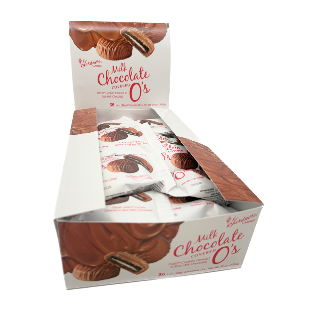 Gardners Milk Chocolate Covered O's - 1oz / 36ct