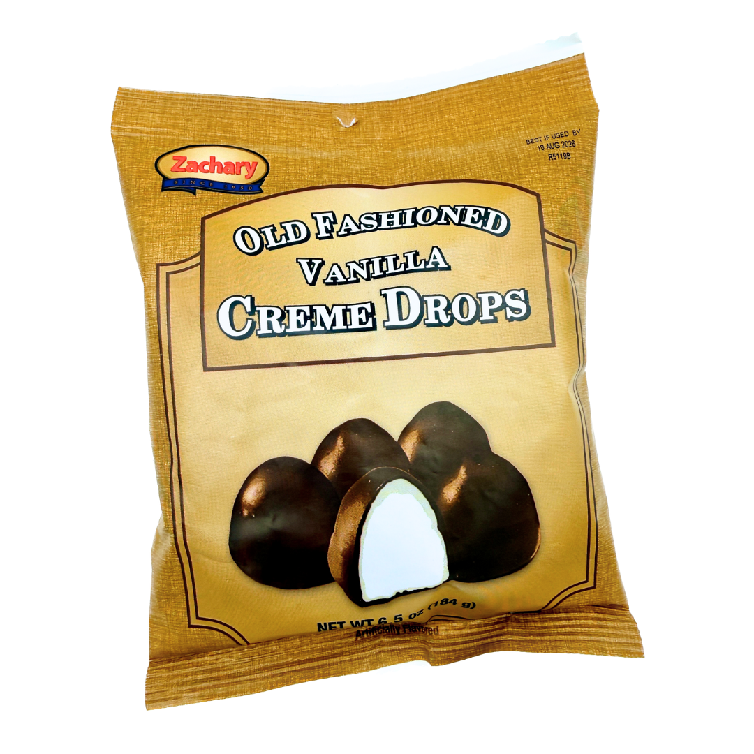 Zachary Old Fashioned Vanilla Creme Drops - 6.5oz – Blair Candy