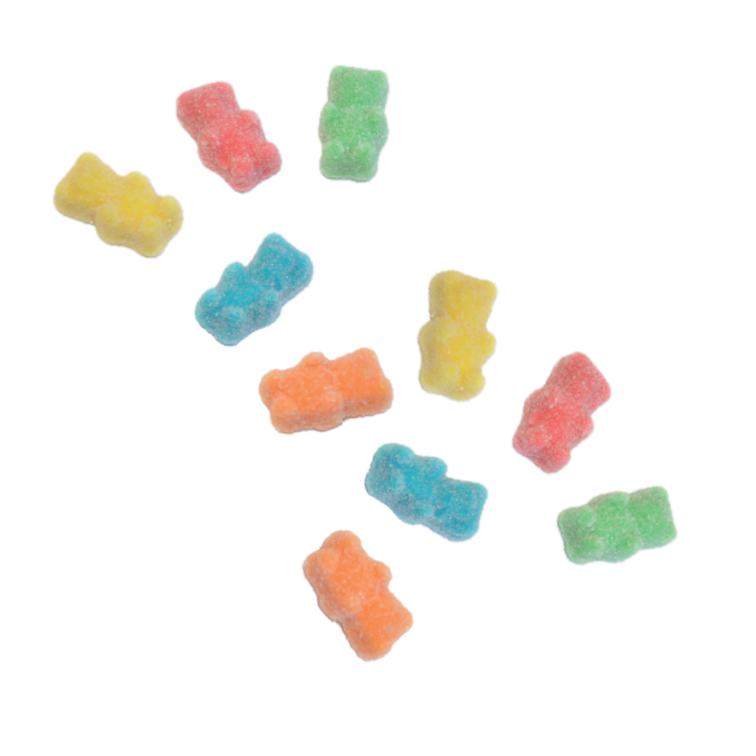Neon Gummy Bears - 5lb
