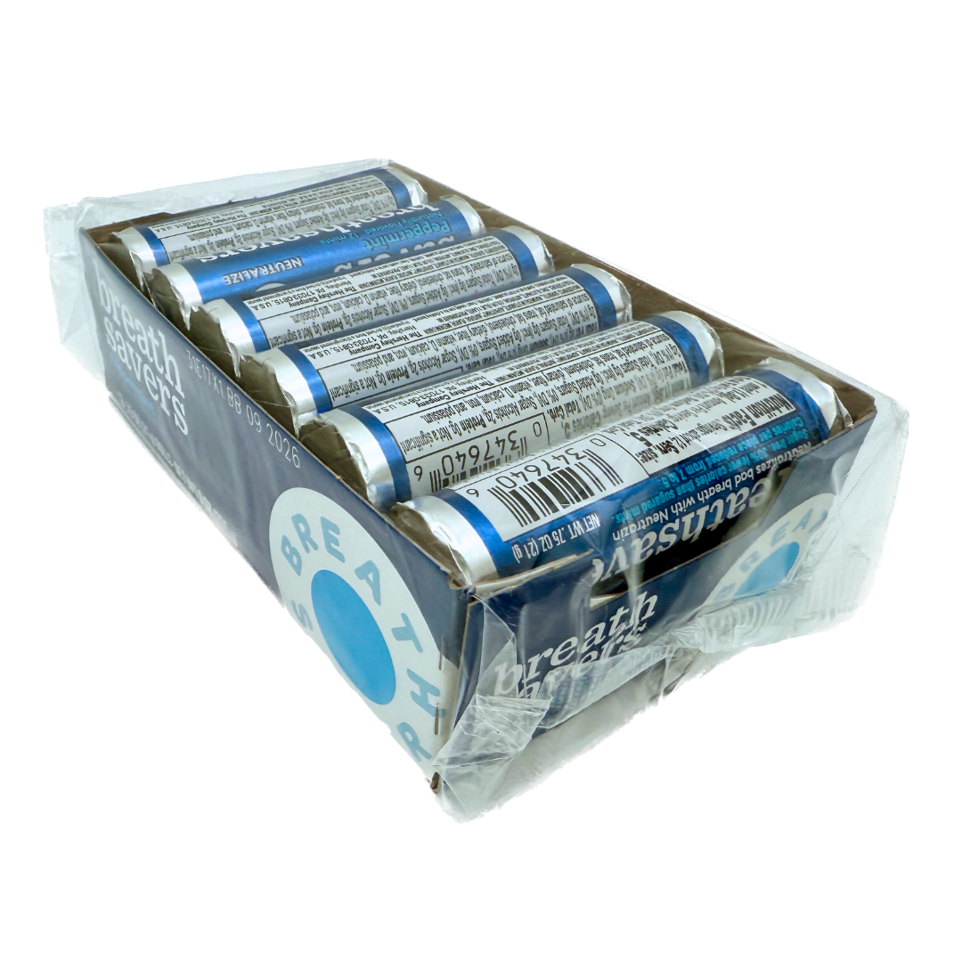 Breath Savers Peppermint Sugar Free Mints - 0.75oz / 12ct