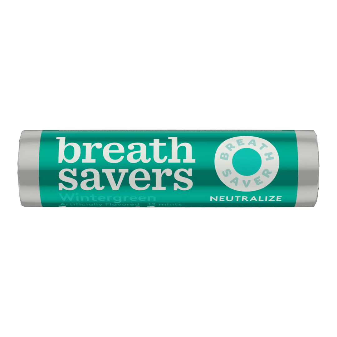 Breath Savers Wintergreen Sugar Free Mints - 0.75oz / 12ct