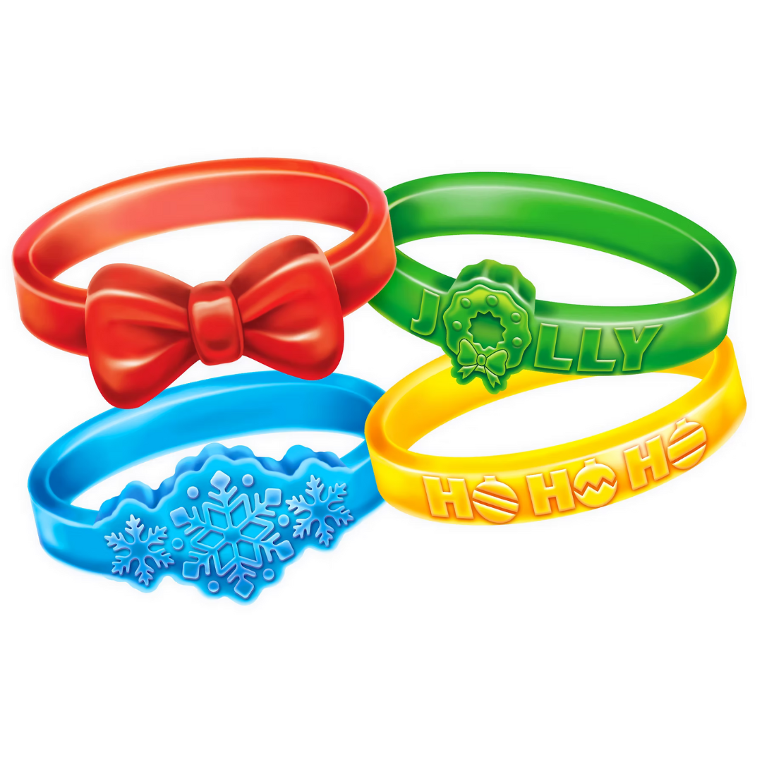 Holiday Gummy Bands Candy - 0.42oz / 18ct