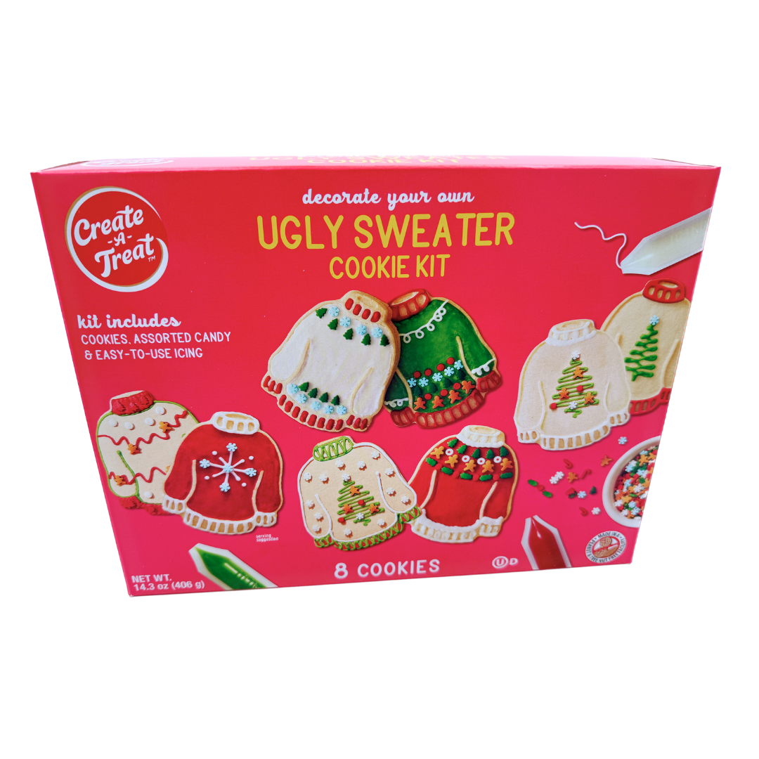 Decorate Your Own Ugly Sweater Cookie Kit - 14.3oz