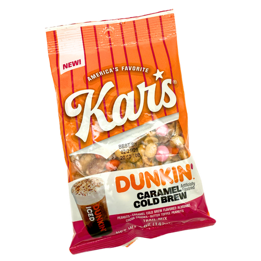 Kar's Dunkin' Caramel Cold Brew Trail Mix - 5oz