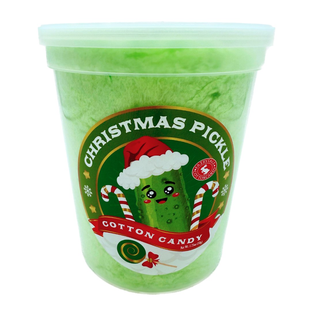 Christmas Pickle Cotton Candy - 1.75oz