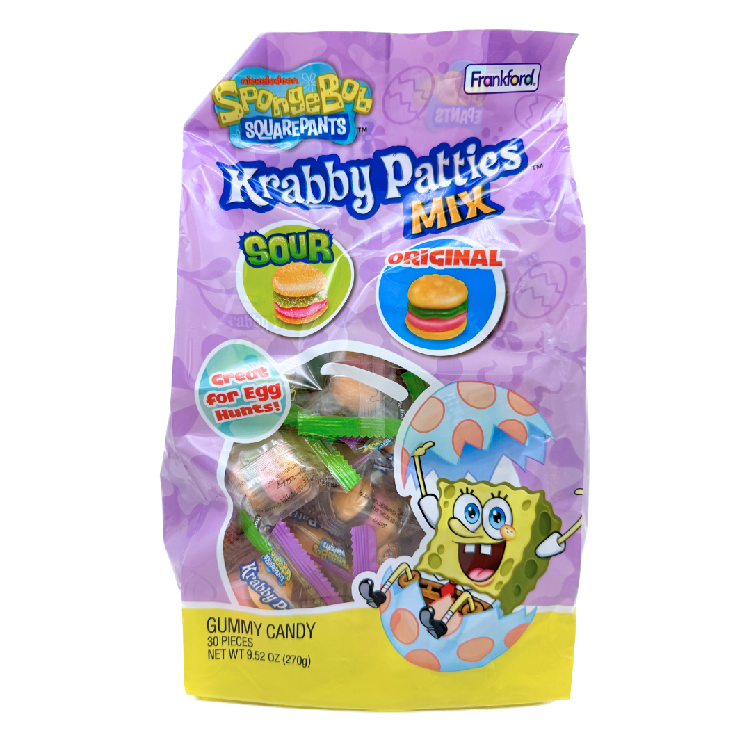 SpongeBob SquarePants Krabby Patties 30 Piece Easter Mix - 9.52oz