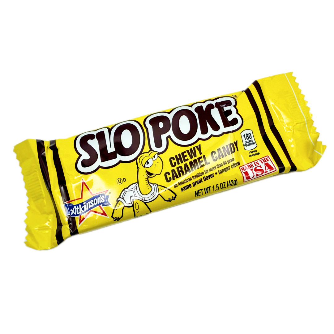 Slo Poke Chewy Caramel Candy Bar - 1.5oz / 24ct