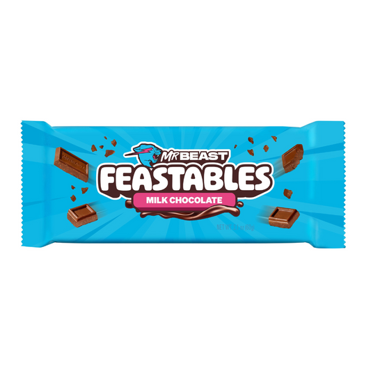 Mr. Beast Feastables King Size Milk Chocolate Bar - 2.1oz / 24ct