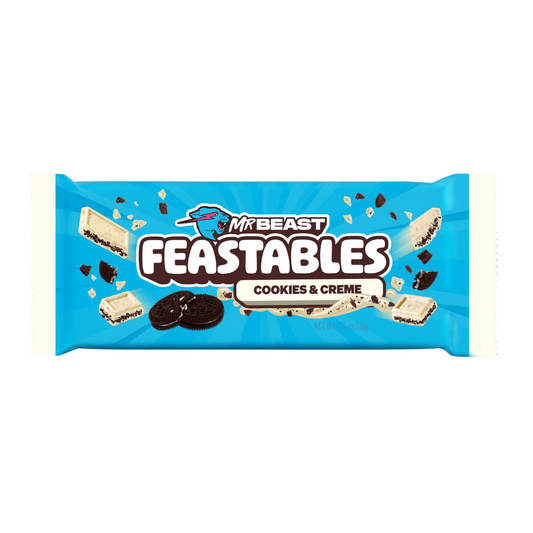 Mr. Beast Feastables King Size Cookies & Creme Bar - 2.1oz / 24ct