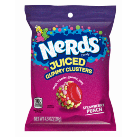 Nerds Strawberry Punch Juiced Clusters - 4.5oz
