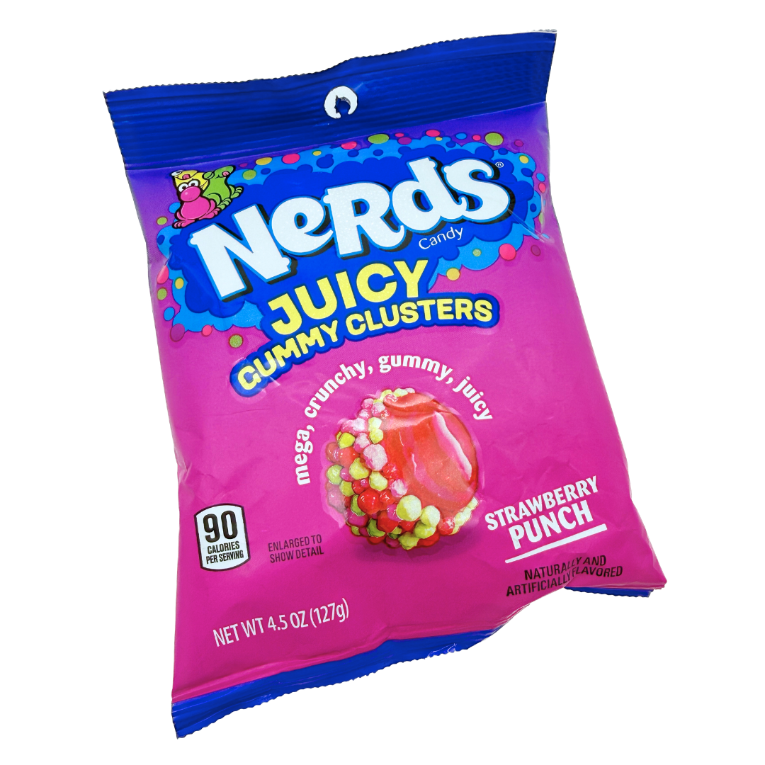 Nerds Strawberry Punch Juicy Gummy Clusters - 4.5oz