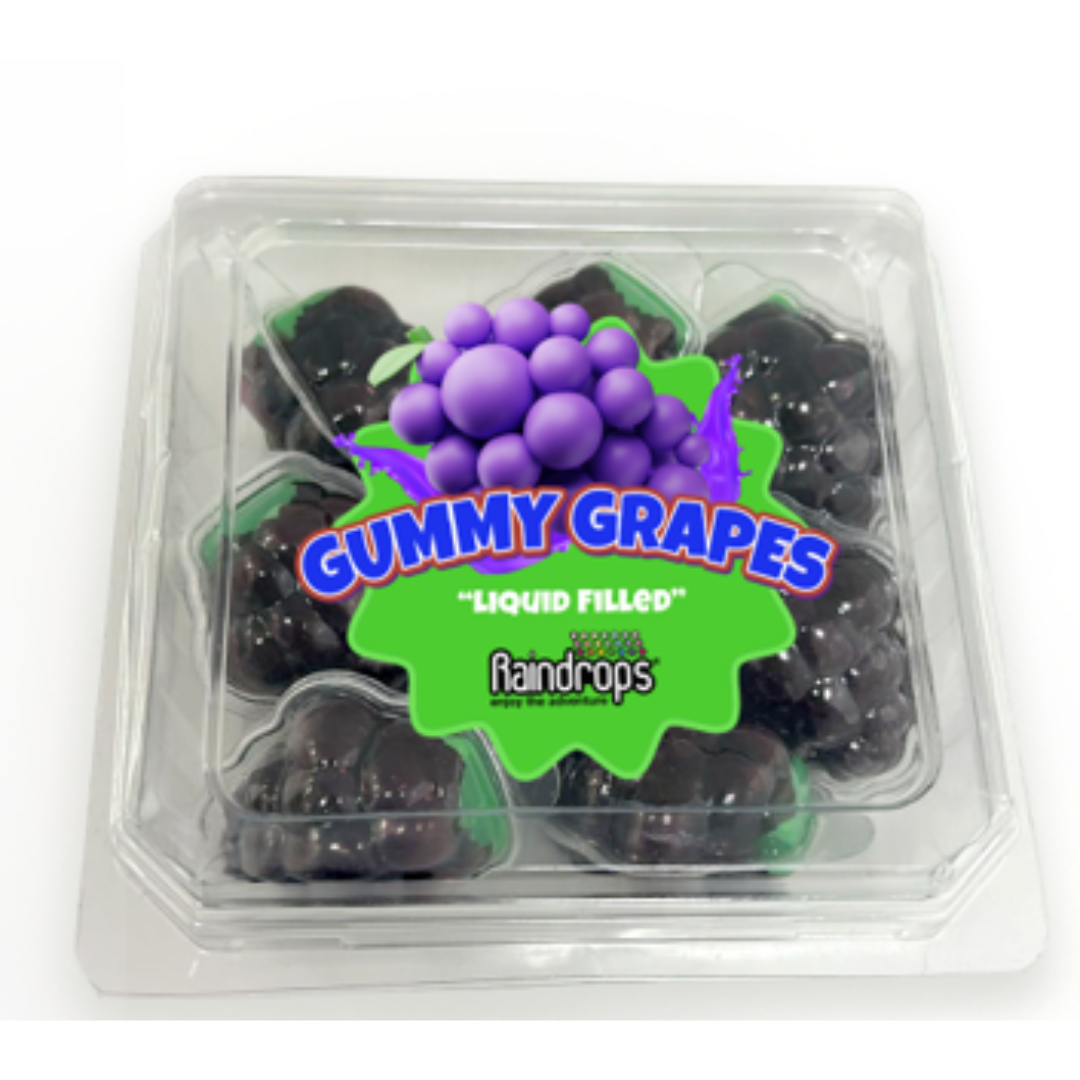 Raindrops Gummy Grapes - 3.8oz