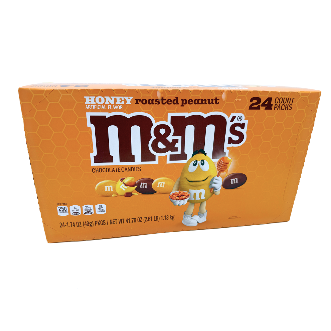 M&M's Honey Roasted Peanut - 1.74oz / 24ct